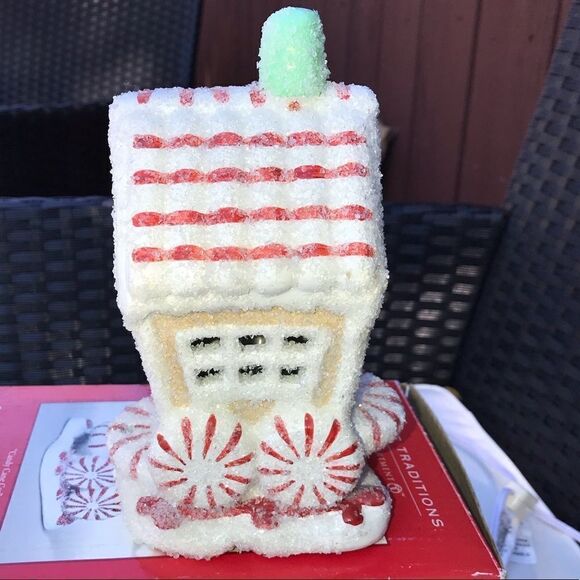 Department 56 simple tradition Sweet Treats Express Candy Cane Car - Picture 2 of 10